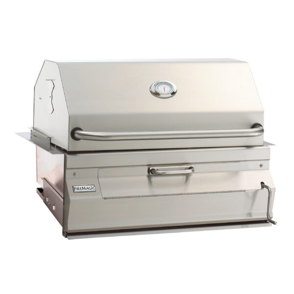 Fire Magic Legacy Stainless Steel Regal 30'' Built-in Counter Top BBQ Grill  with Rotisserie Backburner