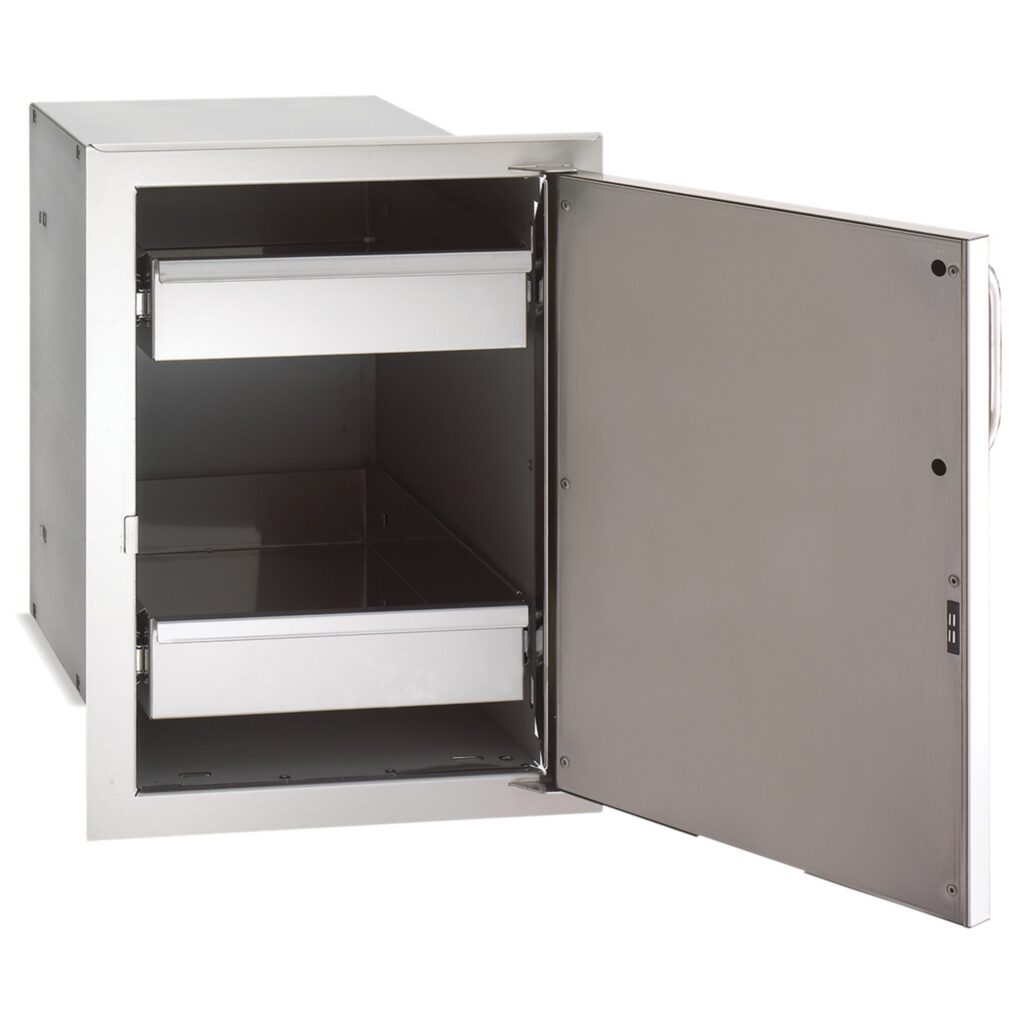 Select Single Door with Dual Drawers - Fire Magic Grills