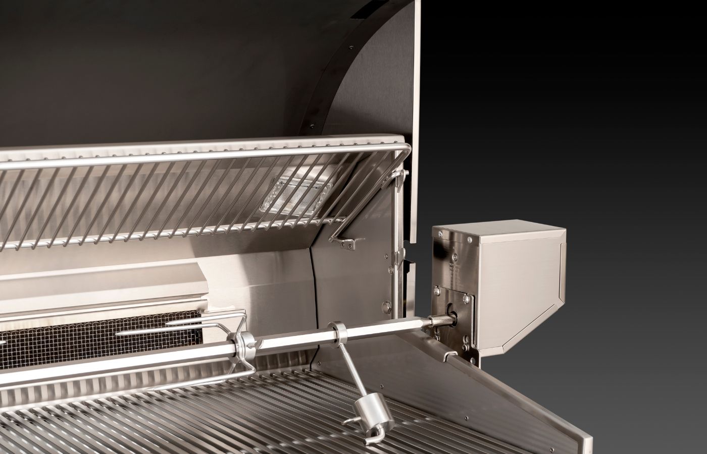 Integrated Warming Rack