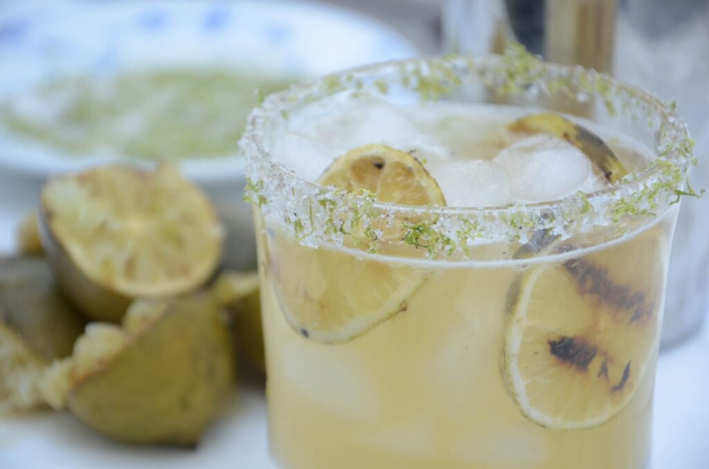 grilled lime margarita