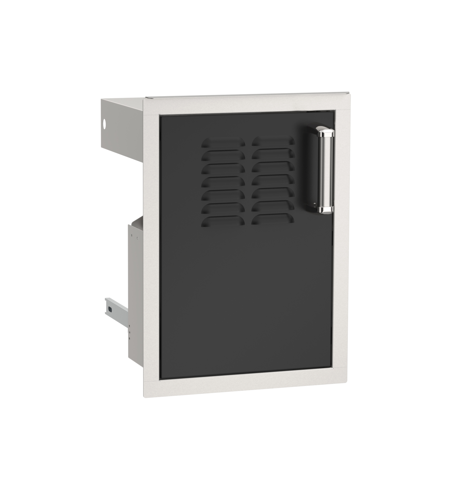 FM_53820BSC-TL_Black-Door-with-Tank-Tray Black Door with Tank Tray - Image 1